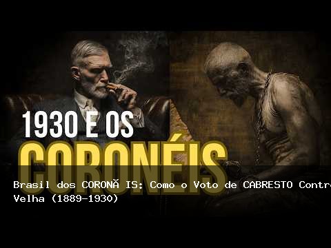 Brasil Dos Coroneis Como O Voto De Cabresto Controlou A Republica Velha 1889 1930